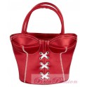 SAC A MAIN CORSET ROUGE